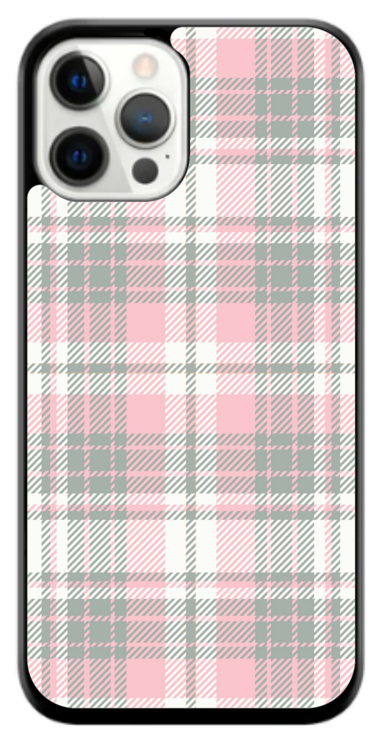 Pink Plaid Phone Case/Custom