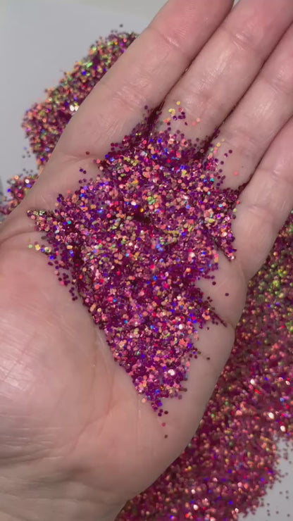 SUNSET Mini Chunk Color Shift Glitter